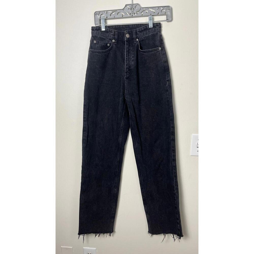 KSUBI  HAILEY BEIBER FAVE HIGH WAISTED CROPPED JEANS - Picture 2 of 14